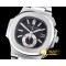 파텍필립 5980 Nautilis Chrono SS/SS Black BP A7750 -PP0200C