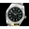 롤렉스 SS Oyster/Fluted Black Sticks Asian Eta 2836 -R2DJ0185
