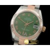 롤렉스 SS/RG Oyster Green Roman Asia 2836 -RMDJ204C
