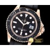 롤렉스 YachtMaster 116655 40mm RG/RU Black Noob Asia 2836 -ROLYM099A